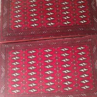 یک جفت پشتی ترکمن دستباف