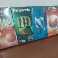 فیلم خام ویدیو VHS نوار بزرگ آکبند و پلمپ