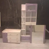 کمد و دراور و ایینه بچه گانه