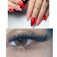 ترمیم ناخن ۲۹۰ کاشت مژه ۳۹۰ فقط تا آخر ماه