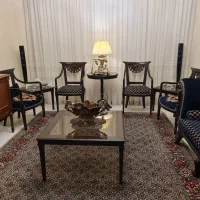 مبلمان ۸نفره، همراه با شزلون ۲نفره