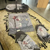 تشک و گهواره نوزاد سالم و مرتب تشک گاردار