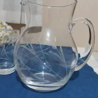 یک دست پارچ و لیوان نو