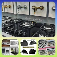 گاز توکار رومیزی مارک بیمکث با سینک هود کد RE451