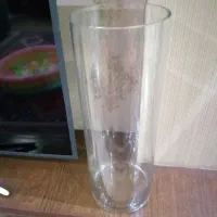 گلدان تنگ ماهی استوانه شیشه ای