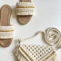 صندل مکرومه