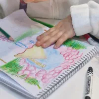کلاسهای نقاشی کودک و سیاه قلم