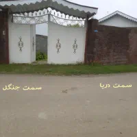 ویلاجنگلی سنددار بر۲ دریا ۲دقیقه ای جاده اصلی