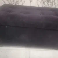 پاف. مشکی پارچه ای