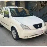 ماشین تیبا صندوق دار تک سوز مدل 1395