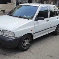 پراید صندق دار سفید