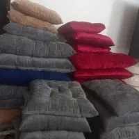 نشیمن دررنگهای متنوع با پارچه شانل وکار دست
