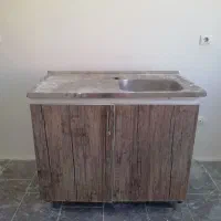 زیر ظرفشویی وسینک وکابینت وآب چکان