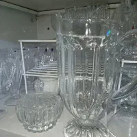 سرویس پارچ و لیوان و استکان و قندان