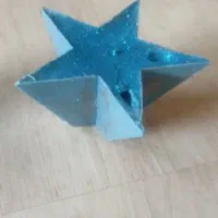 شمع  ستاره دست ساز خاص و زیبا