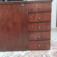 میز چوبی چرخ خیاطی