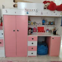 ست کامل اتاق کودک ونوجوان(تخت+کمد+میز تحریر)