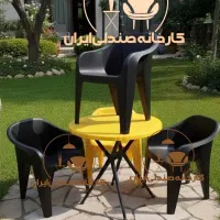 میز و صندلی پلاستیکی طرح ذکی نهارخوری غذاخوری