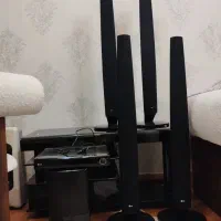 سینمای خانگی ال جی + میز تلویزیون