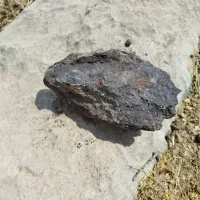 سنگ آسمانی طبیعی زیبادراندازه بسیاربزرگ