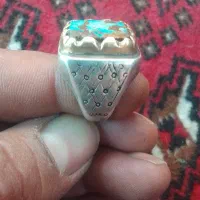 انگشتر نقره فیروزه نیشابور