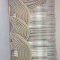 پرده قلاب بافی ابریشم