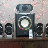 اسپیکر بلوتوثی  فیلیپس  1+5 با 5 باند در حد نو