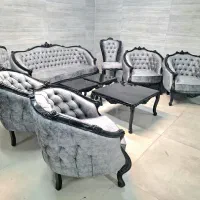 مبل استیل مروارید (طرح تعویض با مبل کارکرده)