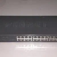 دو عدد سوییچ ۲۴ پورت برند planet