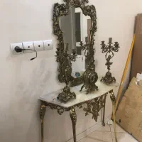 آینه شمعدان ساعت