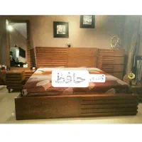 سرویس خواب کامل تخت مدل باران چیدمان قدی