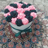 باکس گل  ربانی  در دو رنگ