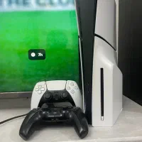 Ps5 slim درحد ۲ دسته