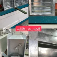 N16دمپرسازی لوله داکت دریچه ساز هواکش اسپیرال کولر