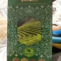 چای سبز معطر با قطعات گیاهی