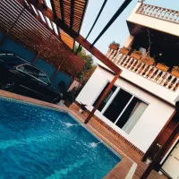 اجاره روزانه/هفتگی/ویلای لوکس جنگلی استخر چهارفصل