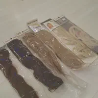 موی مصنوعی متری و چند وسیله شنیون