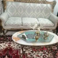 مبل سلطنتی کلاسیک نه نفره تمیز وبدون ایراد