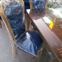فروش میزوصندلی غذاخوری سلطنتی تمام چوب درحدنو
