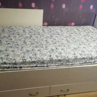 تخت و سرویس خواب یک نفره، های گلس ترک
