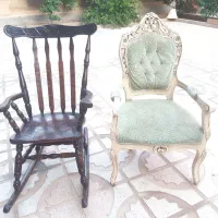 صندلی راحتی چوبی محکم و با دوام