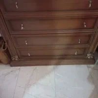 دراور ۴ کشو چوب راش سالم وتمیز