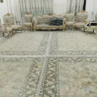 ۴عددفرش ۹متری سیلور طلایی درحدنو