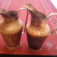 مجموعه آفتابه و پارچ و سینی مس قدیمی