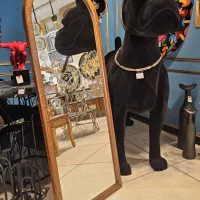 آینه قدی گنبدی چوبی