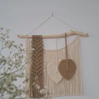دیوارکوب مکرومه