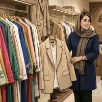 خانم فروشنده مزون