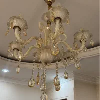 لوستر کریستال ۶ شاخه