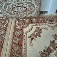 گلیم فرش طرح برجسته همراه با پشتی