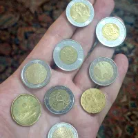 سکه نقره ساسانی سکه های آمریکایی اسکناس ایرانی